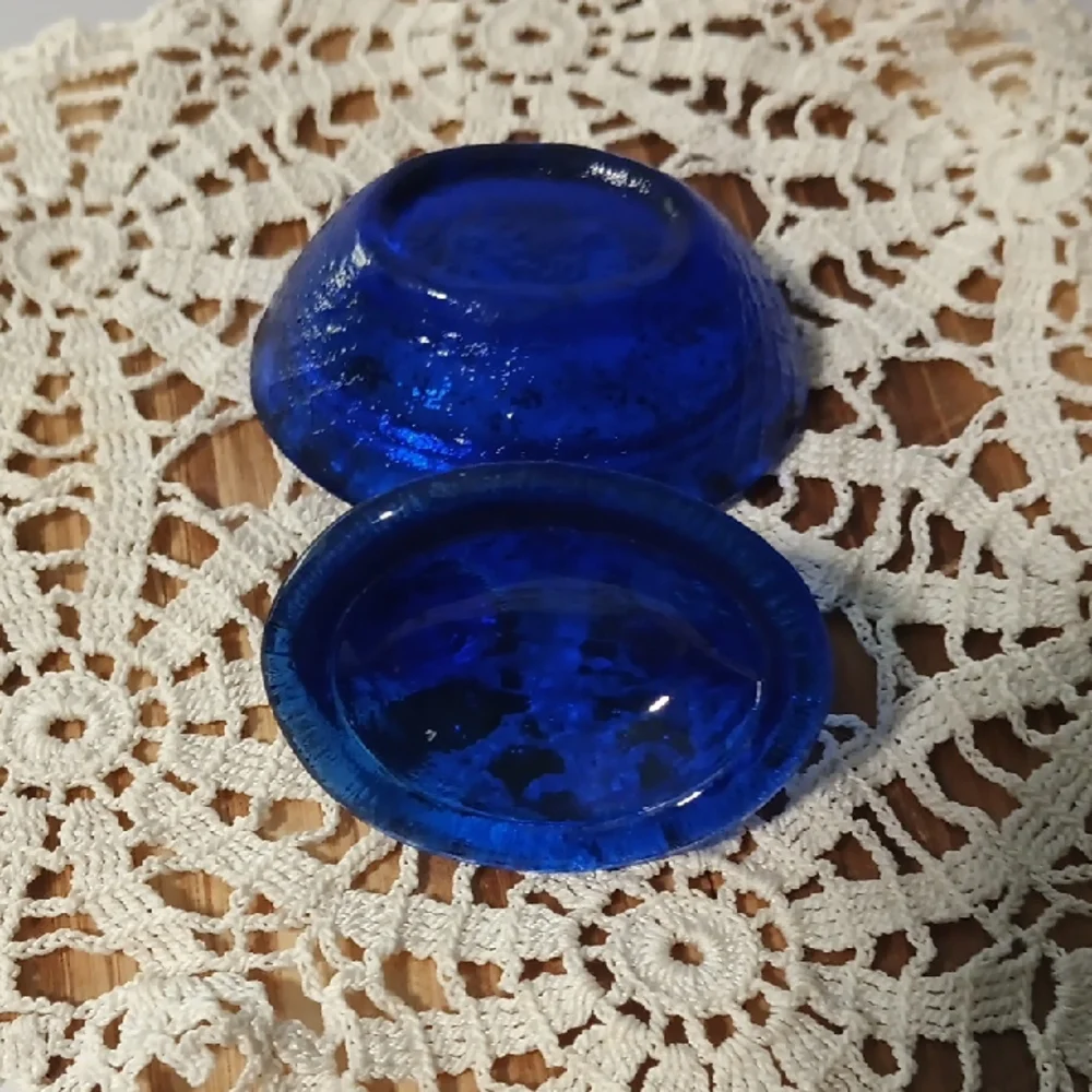 Vintage Blue Hen On Nest Mini - Picture 3 of 5